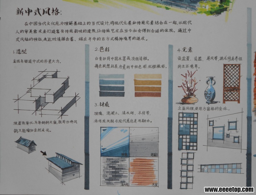 大一下学期处女作——茶室设计