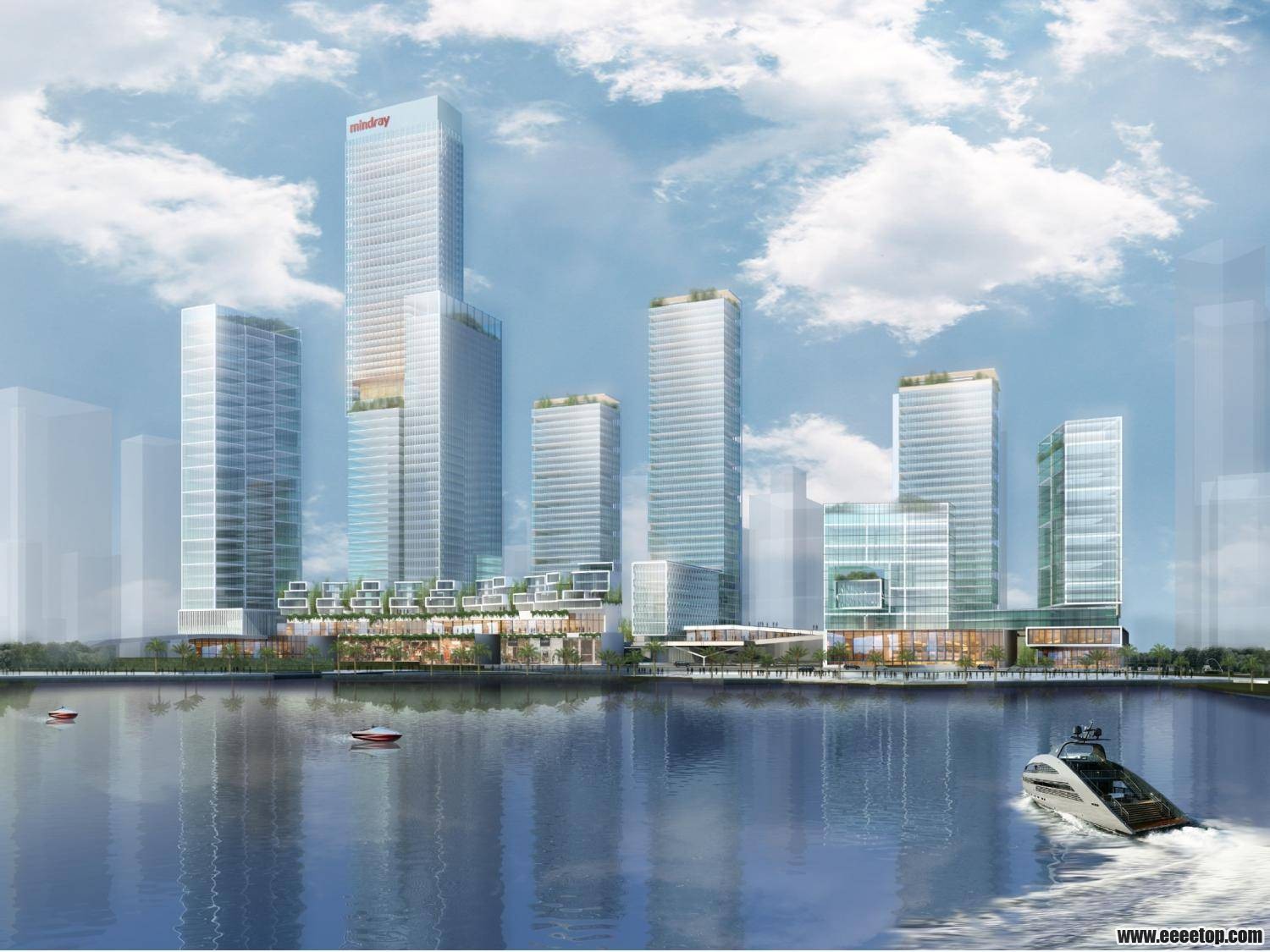 深圳湾一号--KPF - 建筑作品与设计赏析 - E拓建