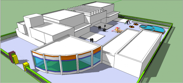 发一个正在做的幼儿园设计，这是一个改了又改的草模-8