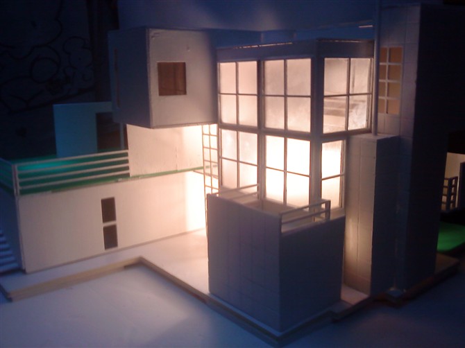 迈耶——乔瓦尼提住宅模型-6