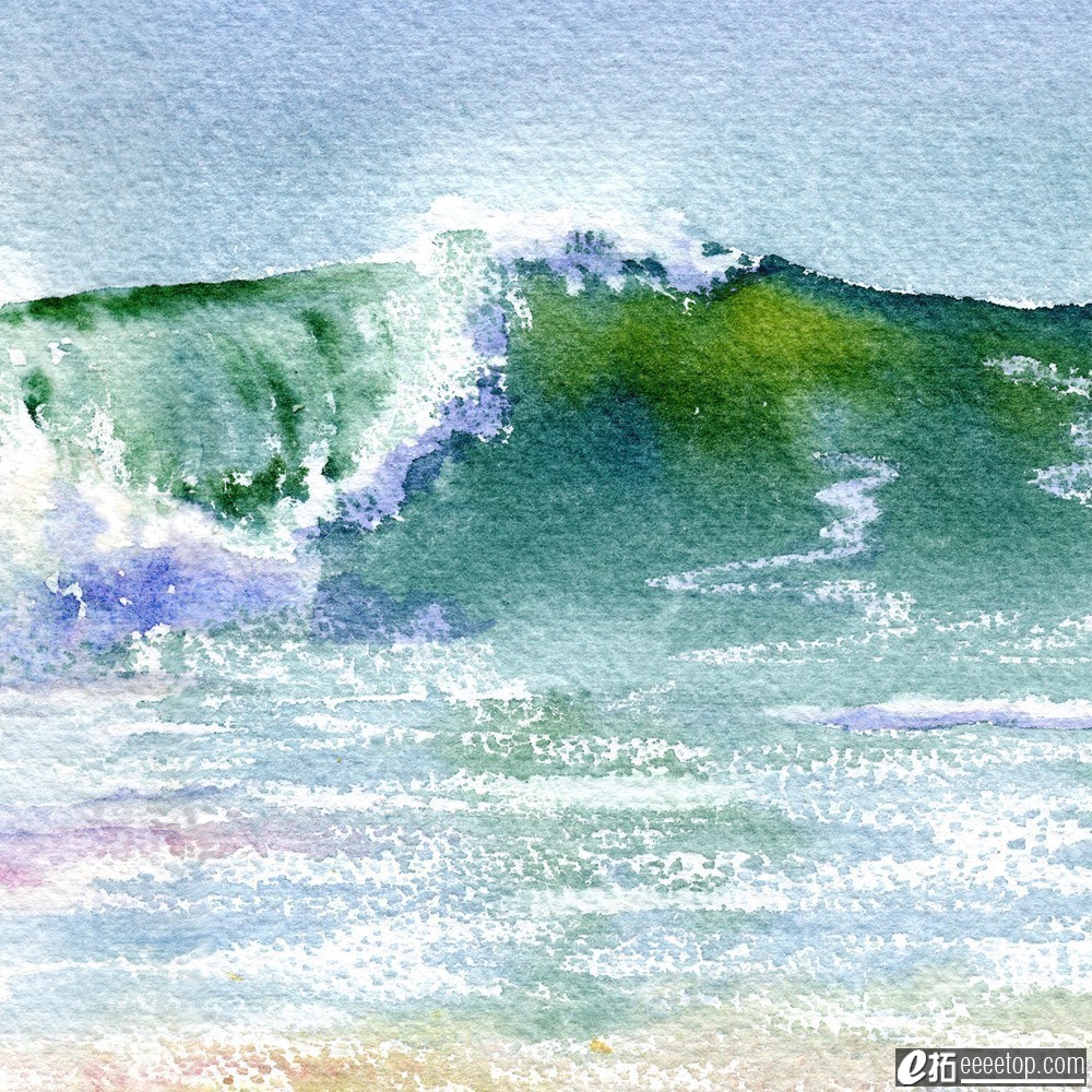 New Wave Seascape with breaking wave giclee.jpg