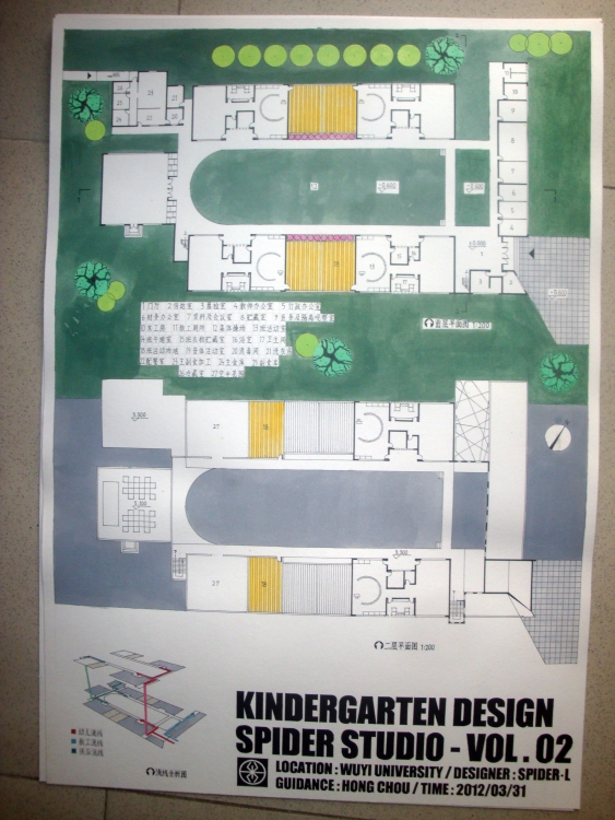 【大二的幼儿园设计】第一次上传作品，希望在这里可以...-2