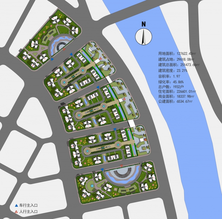 城市设计之桂林市永福县滨江地产设计-1