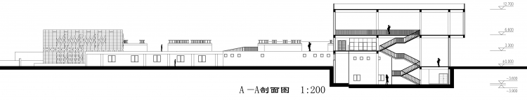 刚做完的中东铁路文化体验馆（revit竞赛）-1