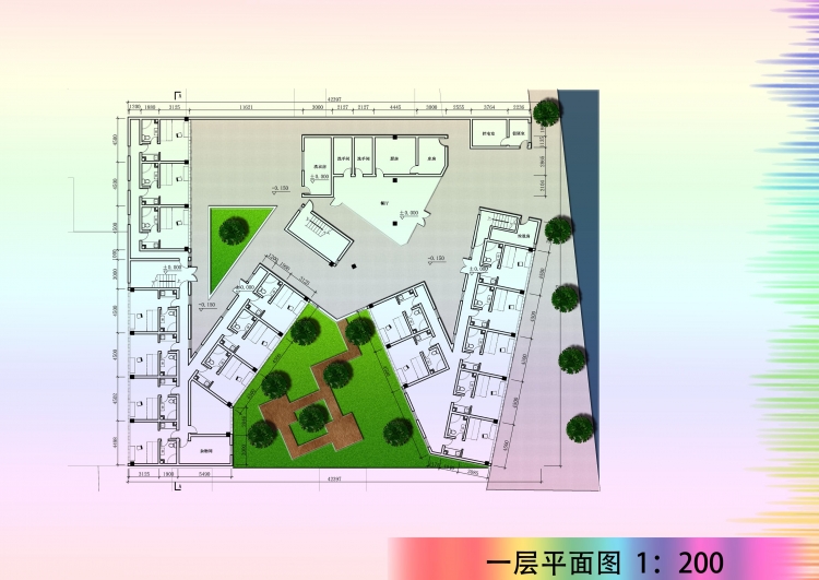 大学生公寓设计-4