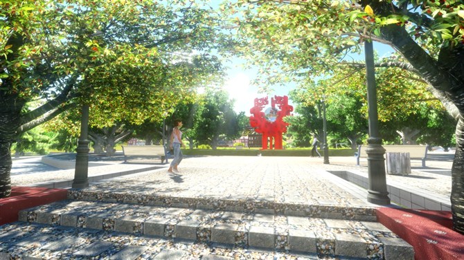 我大二学生帮别人做的公园2012毕业设计-8
