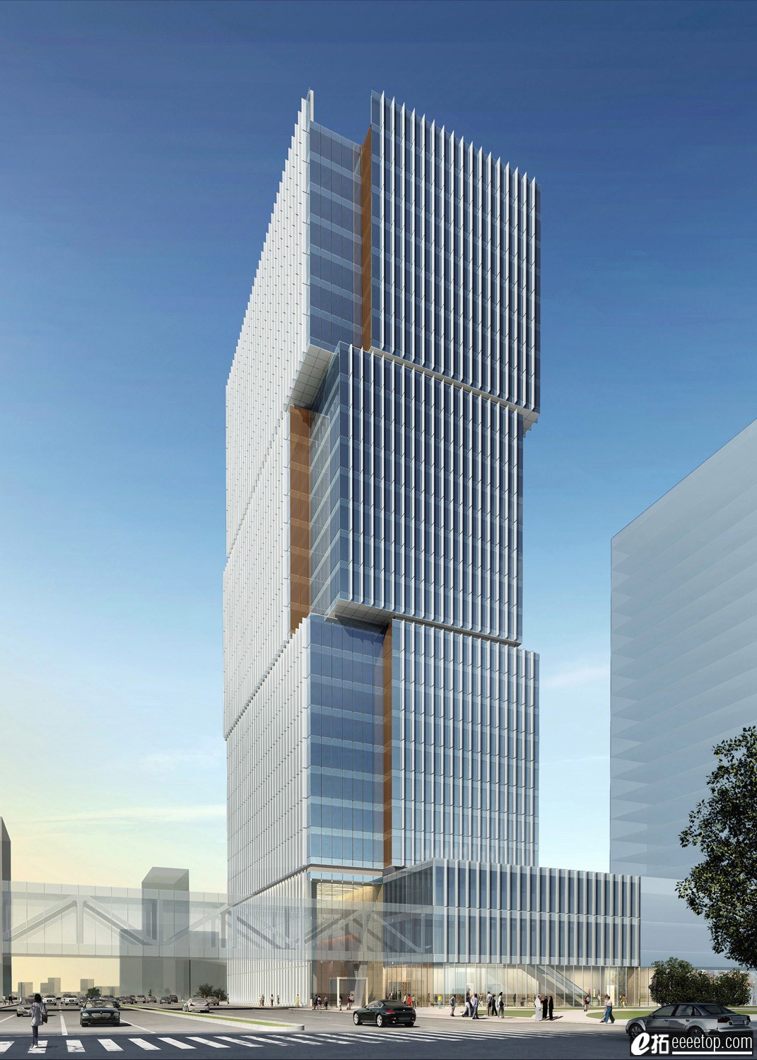 Al Hilal Bank flagship commercial development in Abu Dhabi, UAE by Goettsch Partners.jpg