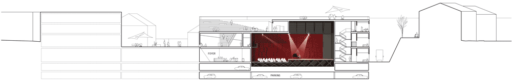 dezeen_Plassen-Cultural-Centre-by-3XN_Long section.gif