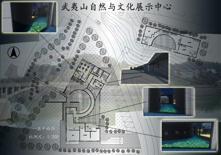 刚接触建筑设计，一直没什么灵感，现在把自己的方案拿...-5