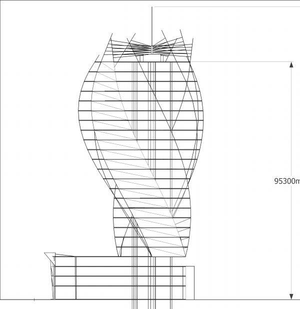 大三高层办公建筑设计-17