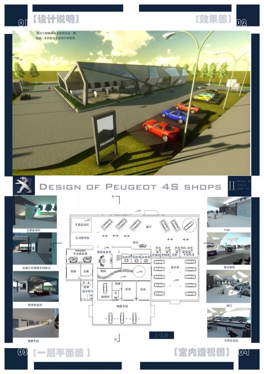 大三上（去年）的大作业——汽车4S店设计-2