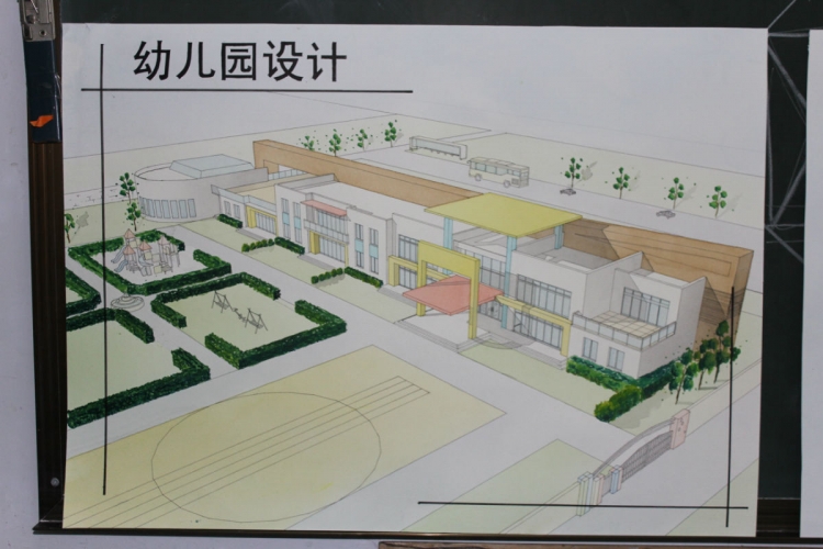大二上学期幼儿园设计-3