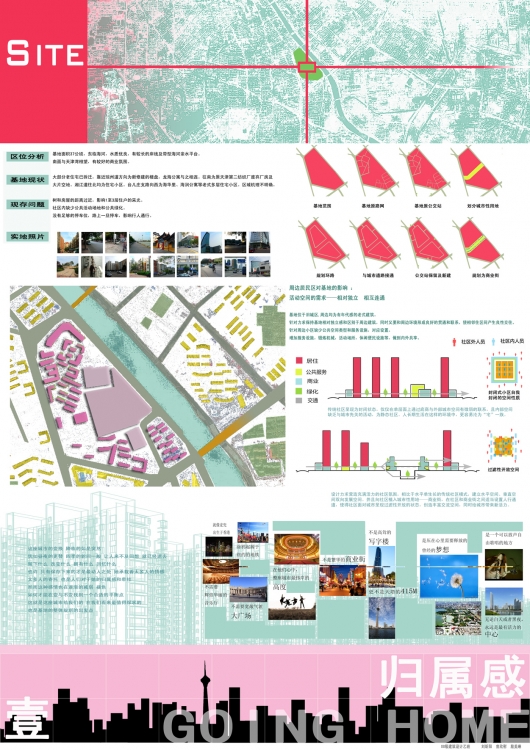 大三做的居住小区规划-1