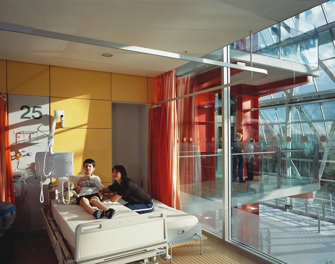 艾维利娜儿童医院——巨大的弯曲的玻璃顶（by 迈克尔·霍...-6