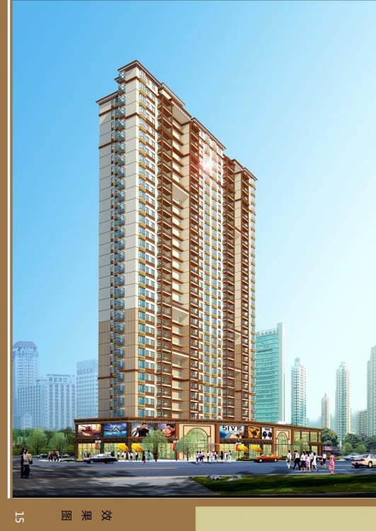 这个学期上半阶段的商住楼设计-15