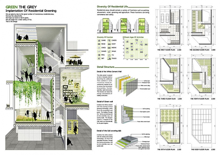 2012年阿尔博波特兰建筑设计比赛获奖作品-3