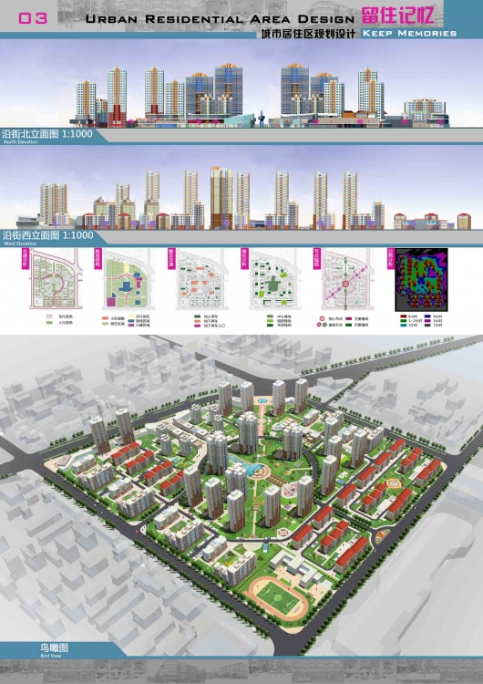 居住小区规划设计----留住记忆-3