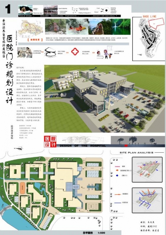 神龙架香溪源旅游度假区医院门诊楼设计-1