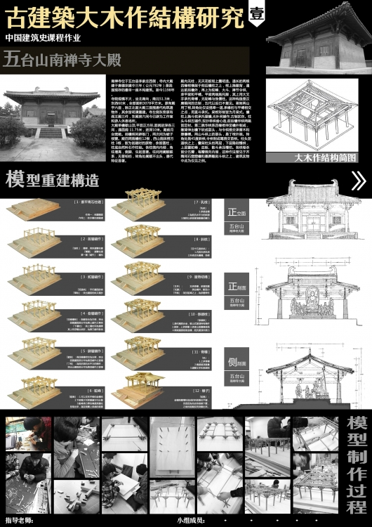 五台山南禅寺大殿大木作分析 in Grade III 【By Tomasl】-1