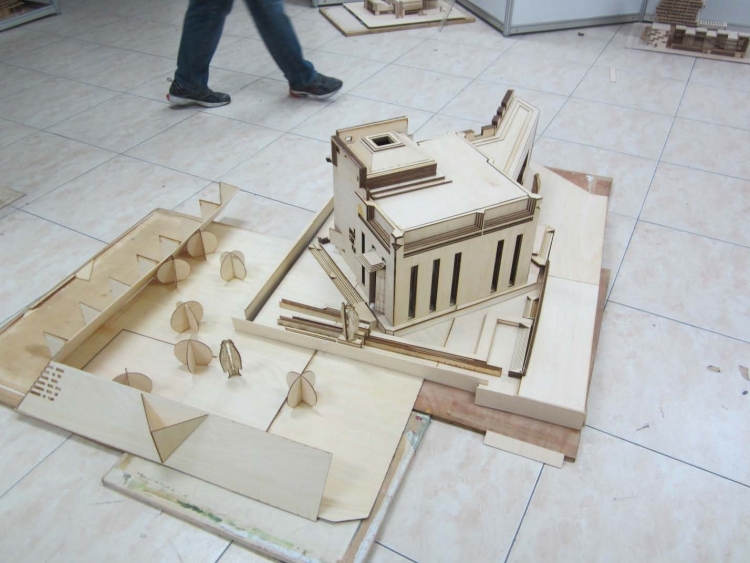 卡诺·斯卡帕 tomba brion、布里昂墓园、模型照片-2