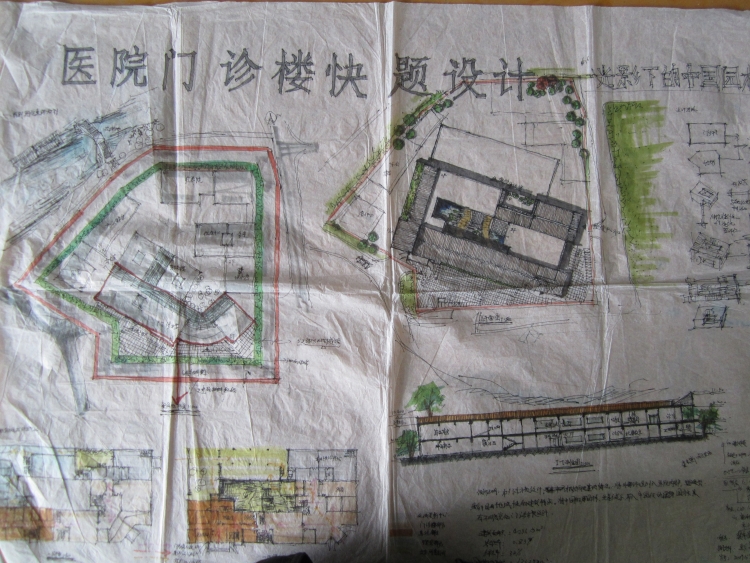 一些快题设计和手绘草图-5