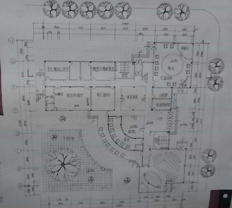 大学生活动中心建筑设计-3