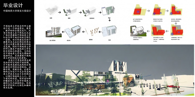 中国地质大学珠宝大楼设计-3