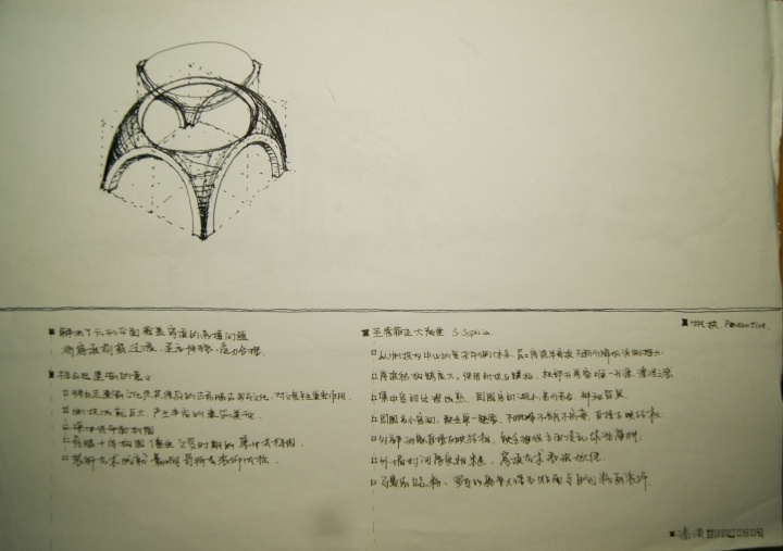 古建筑手绘-5