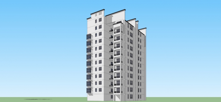 新中式住宅建模-2