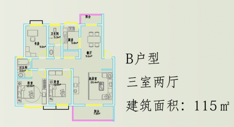 多层住宅设计-5