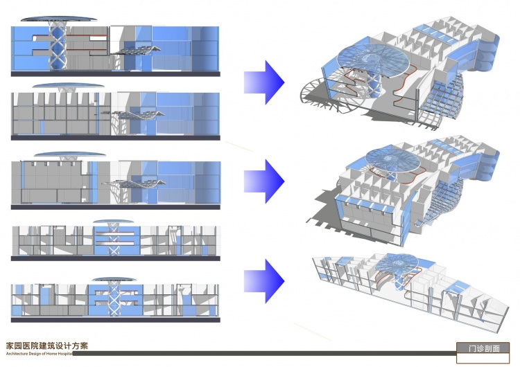 大四医院建筑设计——好久不来，大家别来无恙-14