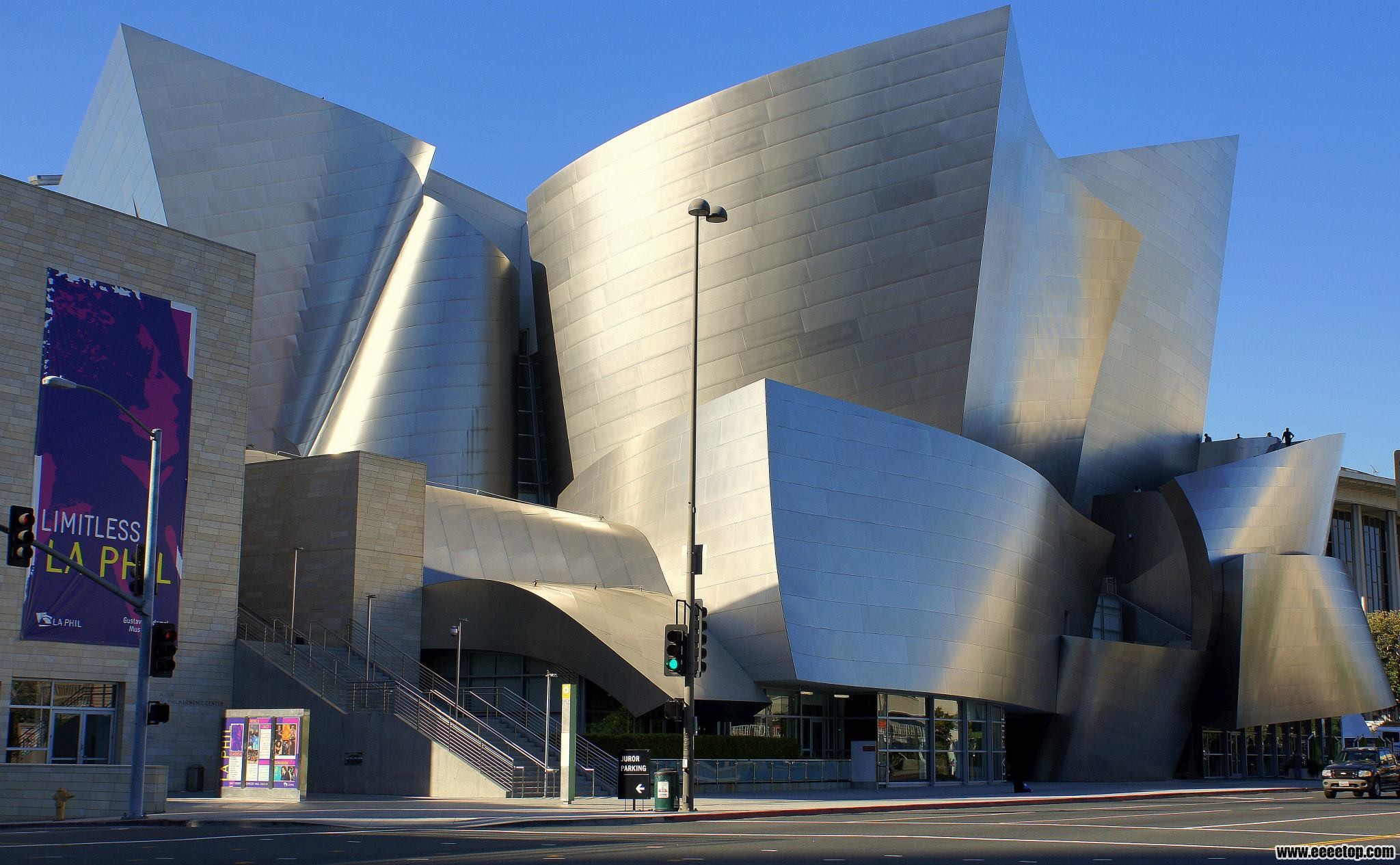 洛杉矶迪斯尼音乐厅 walt disney concert hall (盖里,2003)