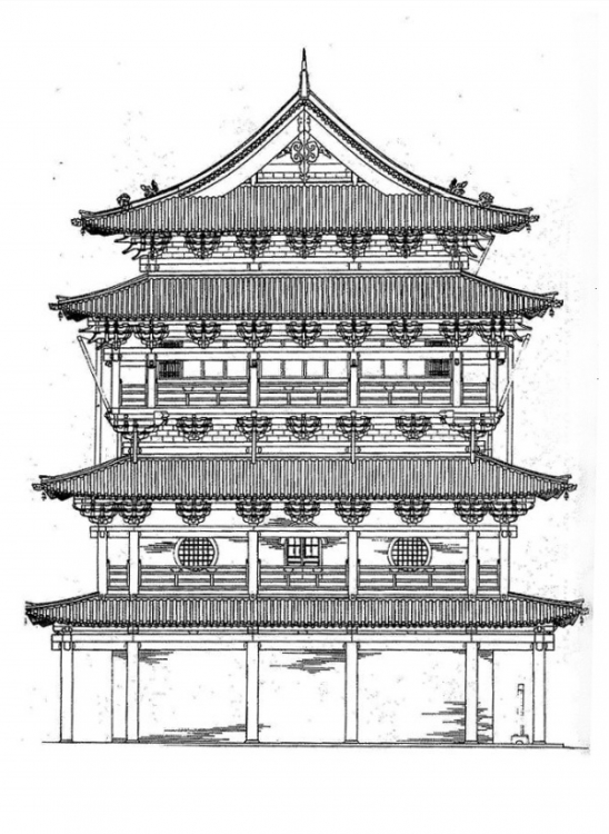 中国古典建筑线图-19