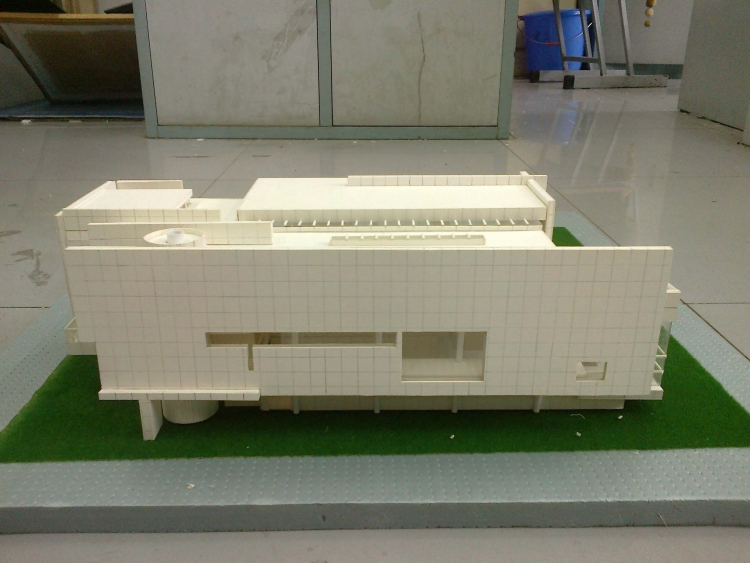 拉乔夫斯基住宅手工模型-1