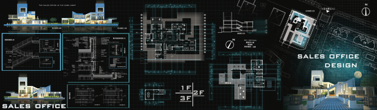大二售楼处设计（第一次机图附建构详图）-1