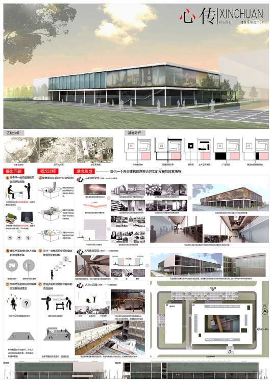 2014revit竞赛建筑系馆-1