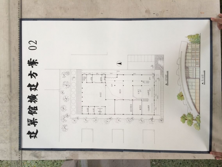 发一个刚刚完成的建筑馆扩建-2