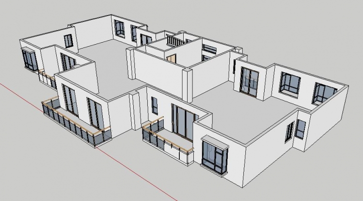 我的住宅设计模型建立-2