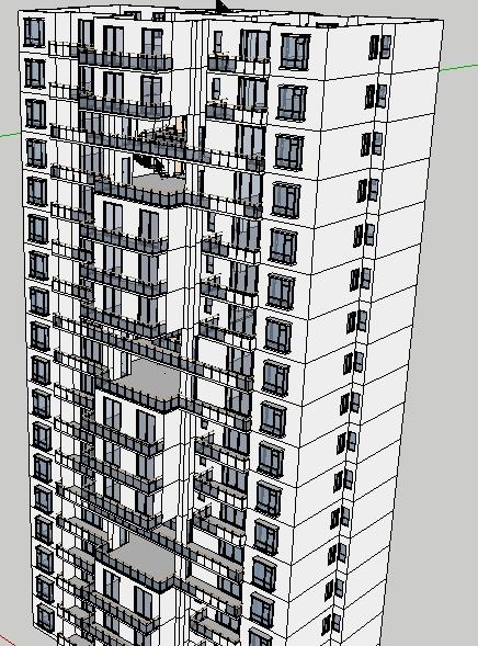 我的住宅设计模型建立-5