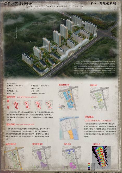 大四上学期居住小区规划设计-1