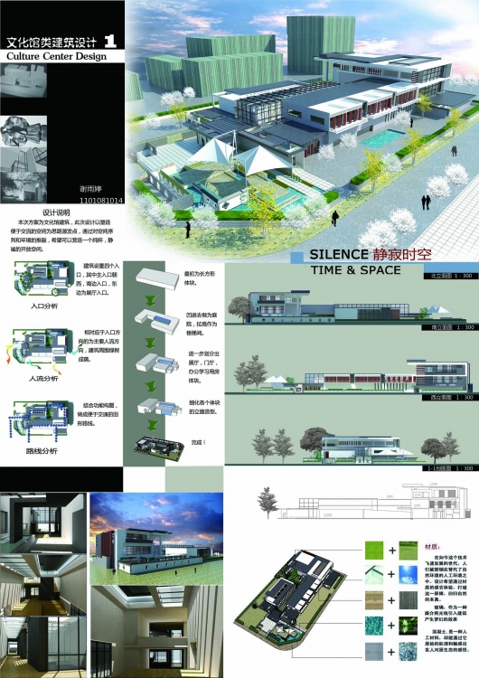 上学期做的文化馆建筑-2