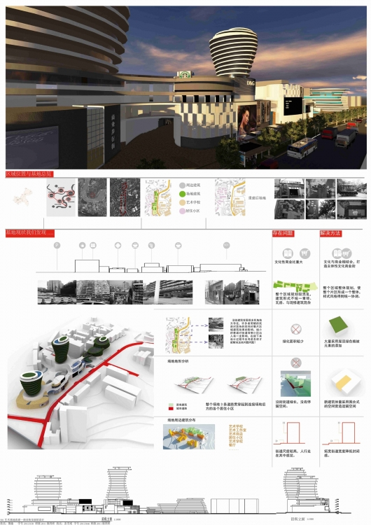 大四商业街展馆合一设计-1