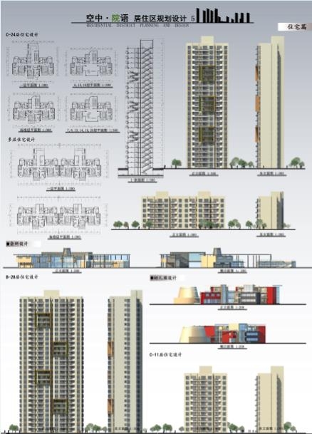 居住区规划建筑设计-5