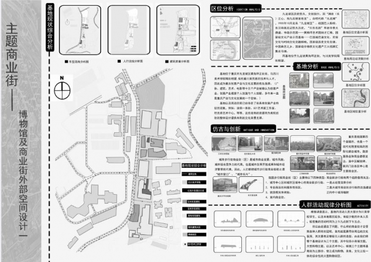 博物馆和商业街的外部空间设计-1