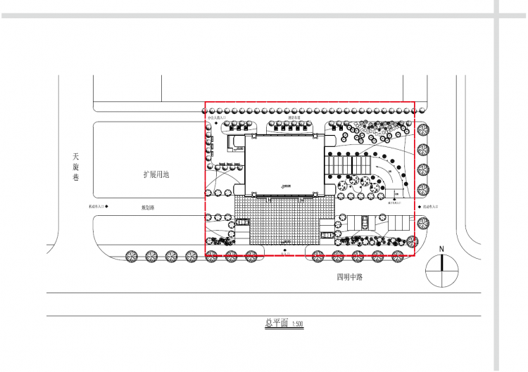 大四上学期做的高层办公建筑设计-12