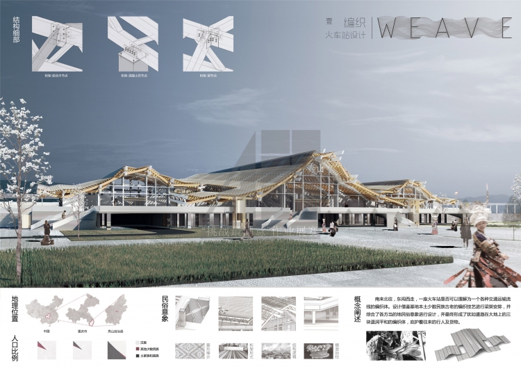 大四上+火车站设计+王浩丞+重庆交通大学-1