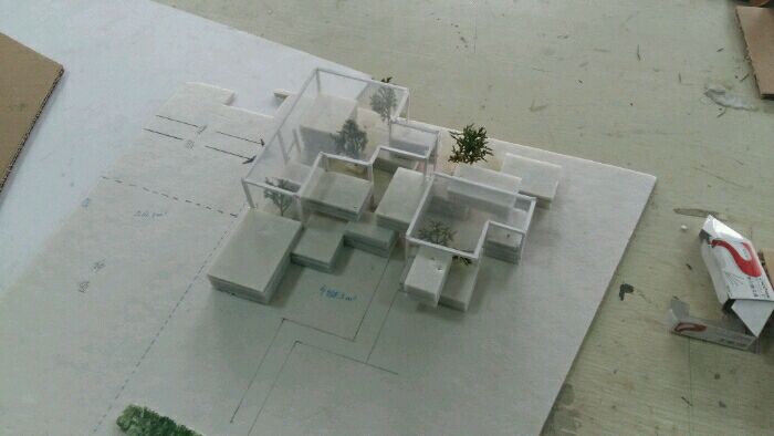 大二幼儿园设计初步模型-1
