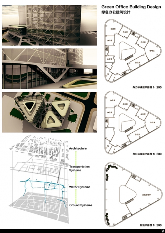绿色办公楼设计-5