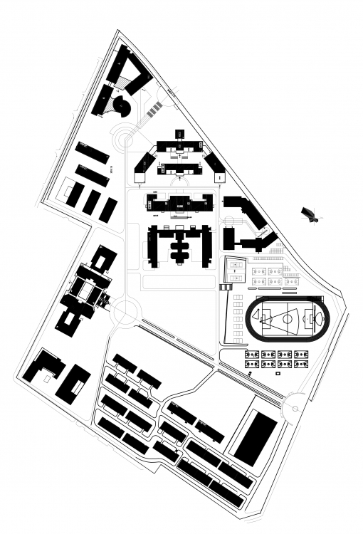 建筑学大二作品《大学生活动中心设计》-7