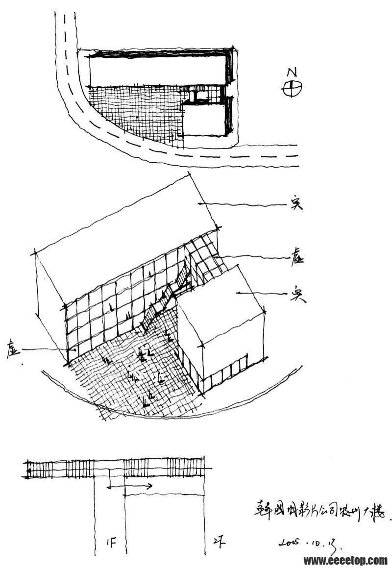 建筑设计案例抄绘-4